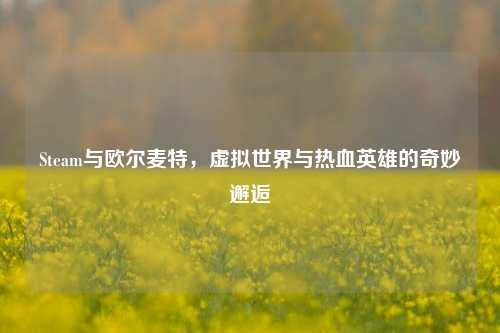 Steam与欧尔麦特，虚拟世界与热血英雄的奇妙邂逅
